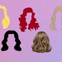 Wybierz fryzurę, która pasuje do Twojego test osobowości kolory. Różne odcienie włosów: blond, rudy, czarny, brązowy.