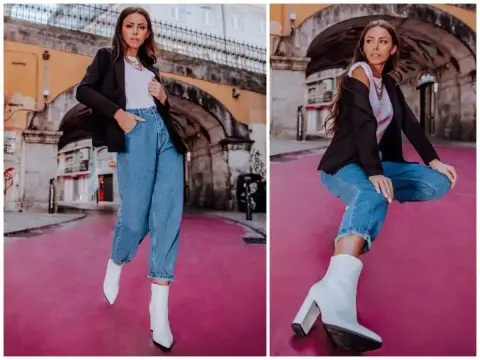 Jakie buty do mom jeans? Modne i wygodne zestawy