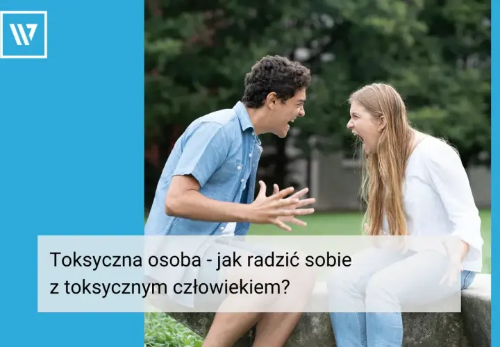 Para kłóci się, krzycząc na siebie. Obrazek ilustruje, skąd się biorą toksyczne osoby i jak sobie z nimi radzić.