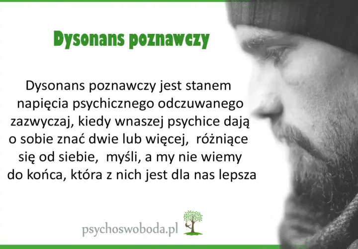 Dysonans poznawczy: napięcie, gdy sprzeczne myśli walczą w głowie. Przykłady tego stanu psychicznego mogą być różne.