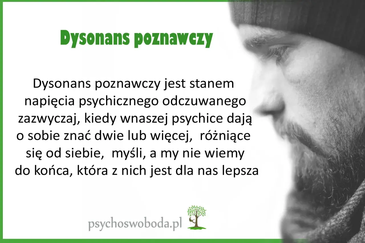 Dysonans poznawczy: napięcie, gdy sprzeczne myśli walczą w głowie. Przykłady tego stanu psychicznego mogą być różne.