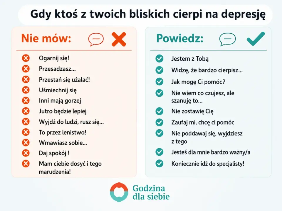Jak rozmawiać z osobą w depresji i pomóc jej bez presji?